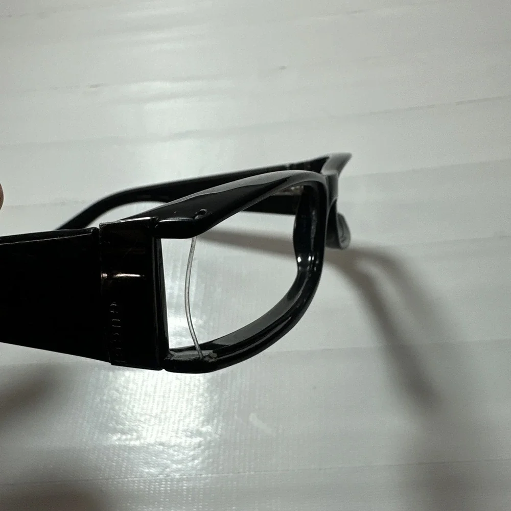 Gucci GG  Rectangular Sunglass Eyeglass (Frame Only )Black